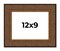 Photo Size Museum Black Picture Frame - UV Acrylic, Foam Board Backing, Hanging Hardware